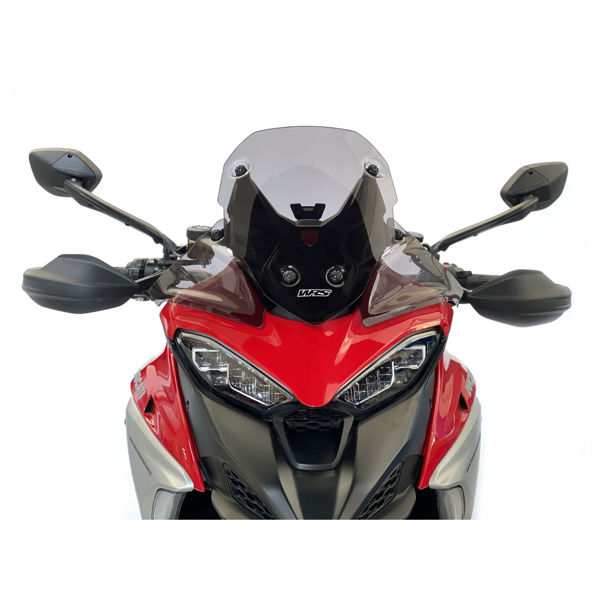 Sada deflektorů motocyklu WRS pro DUCATI STREETFIGHTER V4/S rok 2020-2021, barva tmavě kouřová