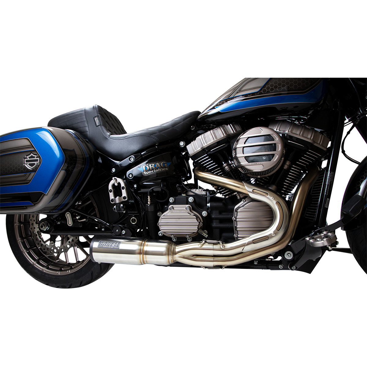 Výfuk VANCE & HINES EXHAUST 2-1 SS HARLEY DAVIDSON FLDE 1750 ABS Softail Deluxe 107 rok 2018-2020