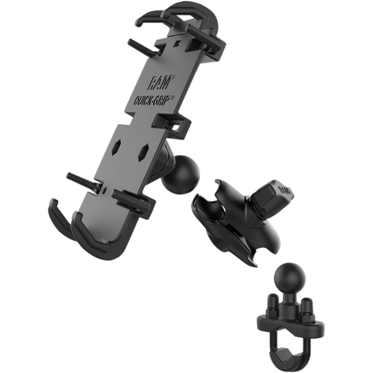 Držák na telefon RAM MOUNTS RAM-B-149ZA-PD4 XL Quick Grip Phone Mount With U-Bolt Base