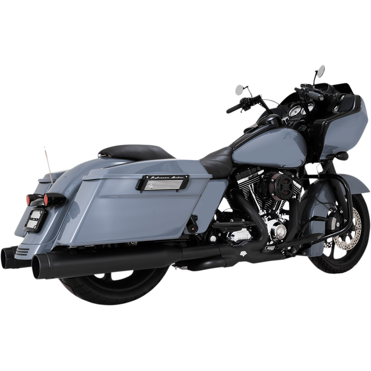 Koncovky výfuku Vance & Hines Torquers 4.5 pro Harley Davidson FLT/FLHT/FLHX/FLHR/FLTR 1999-2016 viz popis, model 46673, barva černá
