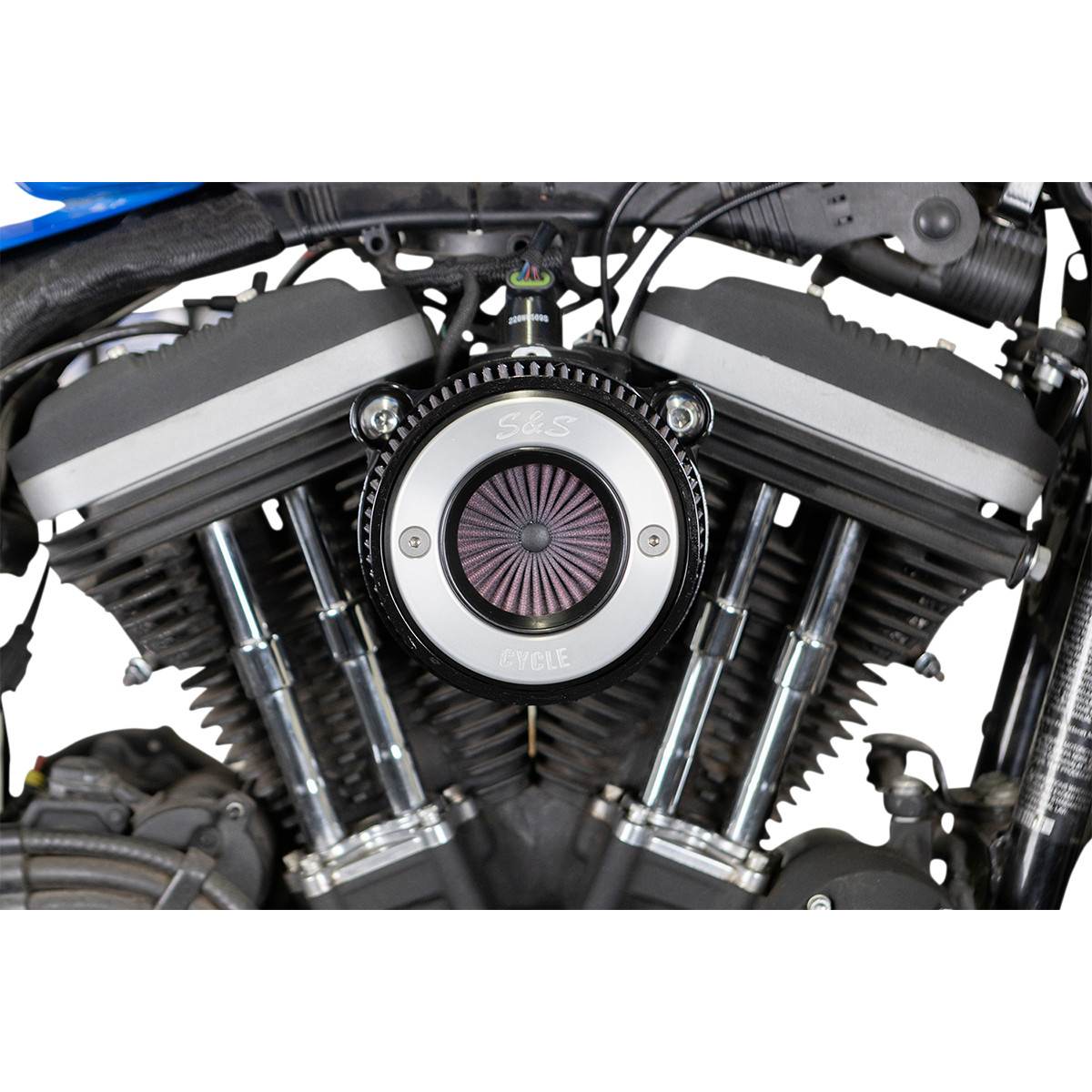 Kit sání S&S CYCLE STEALTH AIR STINGER KIT pro HARLEY DAVIDSON XL rok 2007-2021 viz popis, broušený kroužek