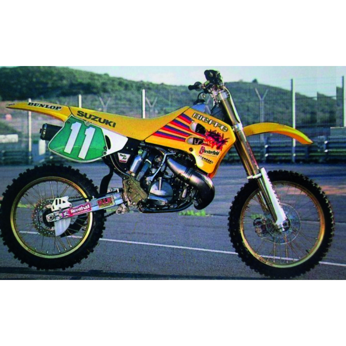 Potah sedla TECNOSEL pro SUZUKI RM 125 / 250 1993-1995