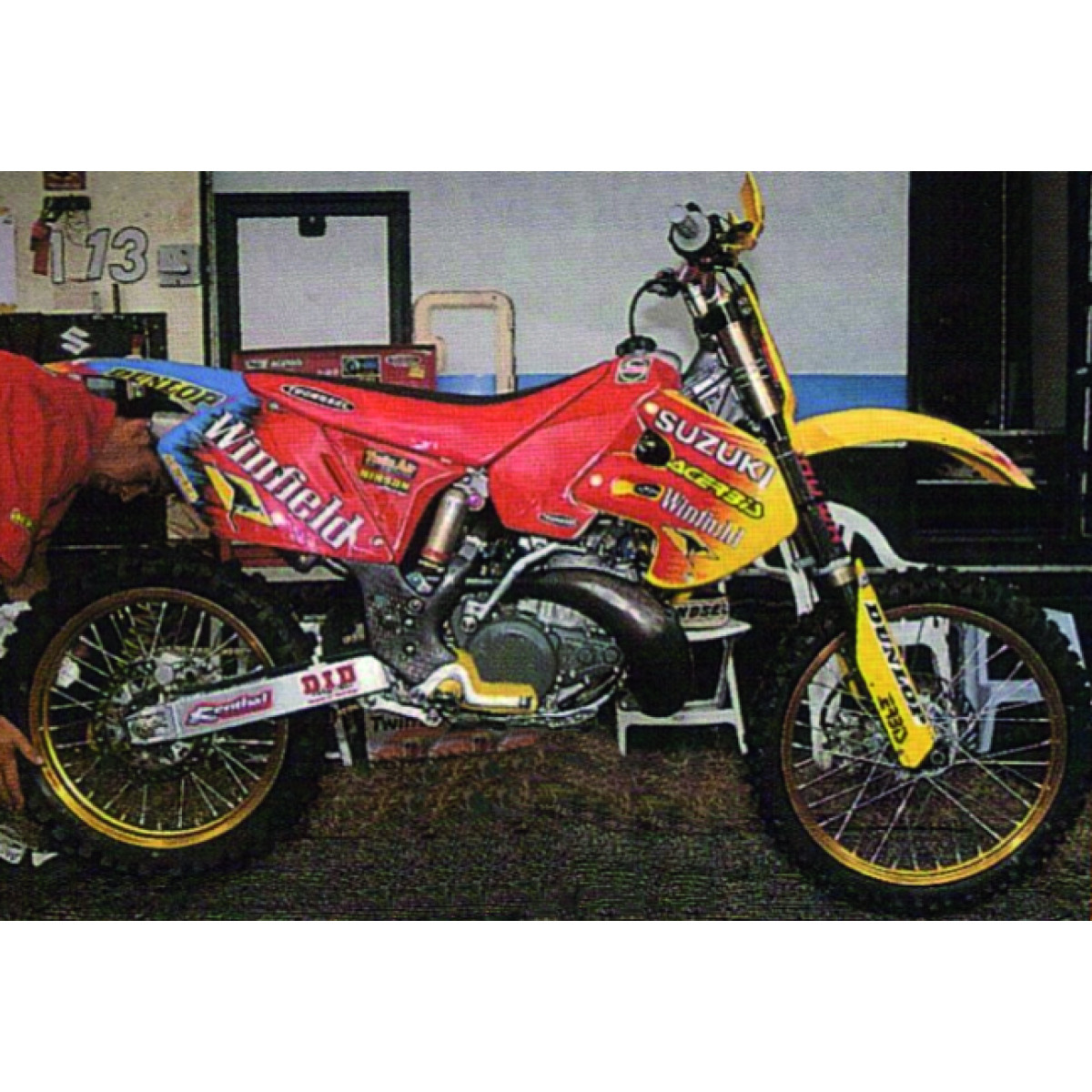 Sada polepů TECNOSEL pro SUZUKI RM 125 / 250 1999-2000