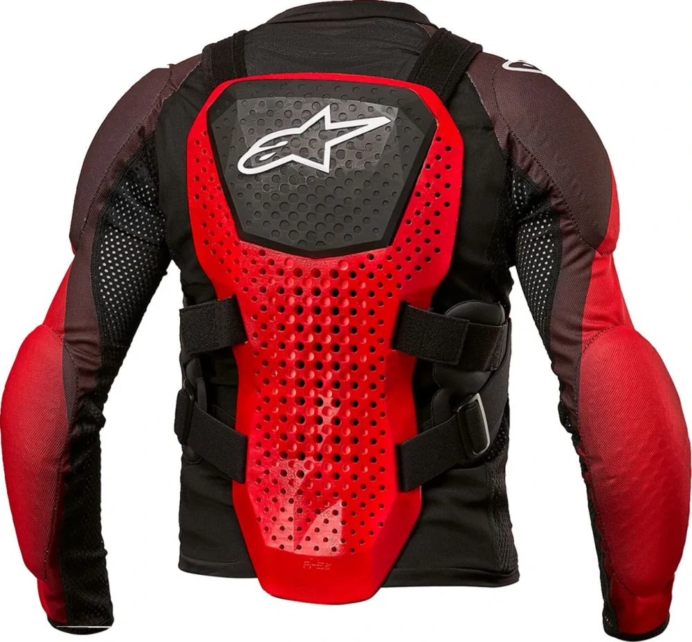Dětský hrudní chránič / dětská chráničová košile ALPINESTARS BIONIC TECH JACKET 6546624-123 barva černá/červená velikost L/XL
