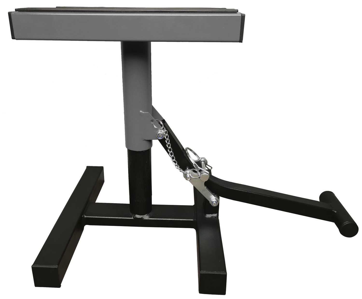 a Motokrosový stojan QTECH MX černá/šedá max. výška: 40 cm, nosnost 150 kg