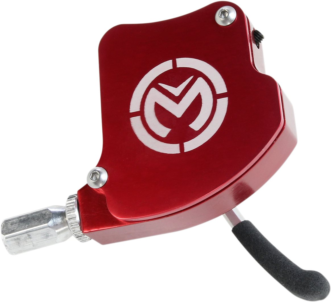 Ovládání plynu palcem pro ATV a Quad MOOSE RACING ATV THUMB THROTTLE červená
