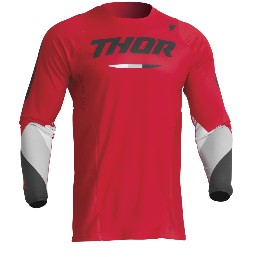 A Motokrosový - enduro - offroadový komplet THOR PULSE TACTIC červená VELIKOST 36+XL