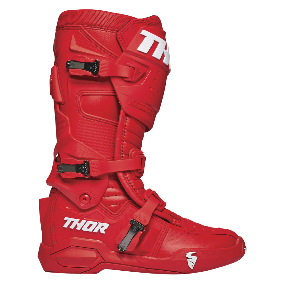 Motokrosové boty THOR RADIAL ČERVENÉ
