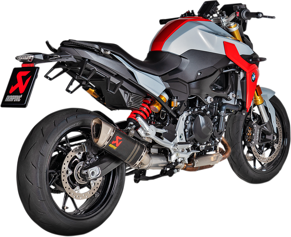Koncovka výfuku motocyklu AKRAPOVIČ SLIP-ON SERIES MUFFLERS pro BMW F 900 XR / F 900 R rok 2020-2021