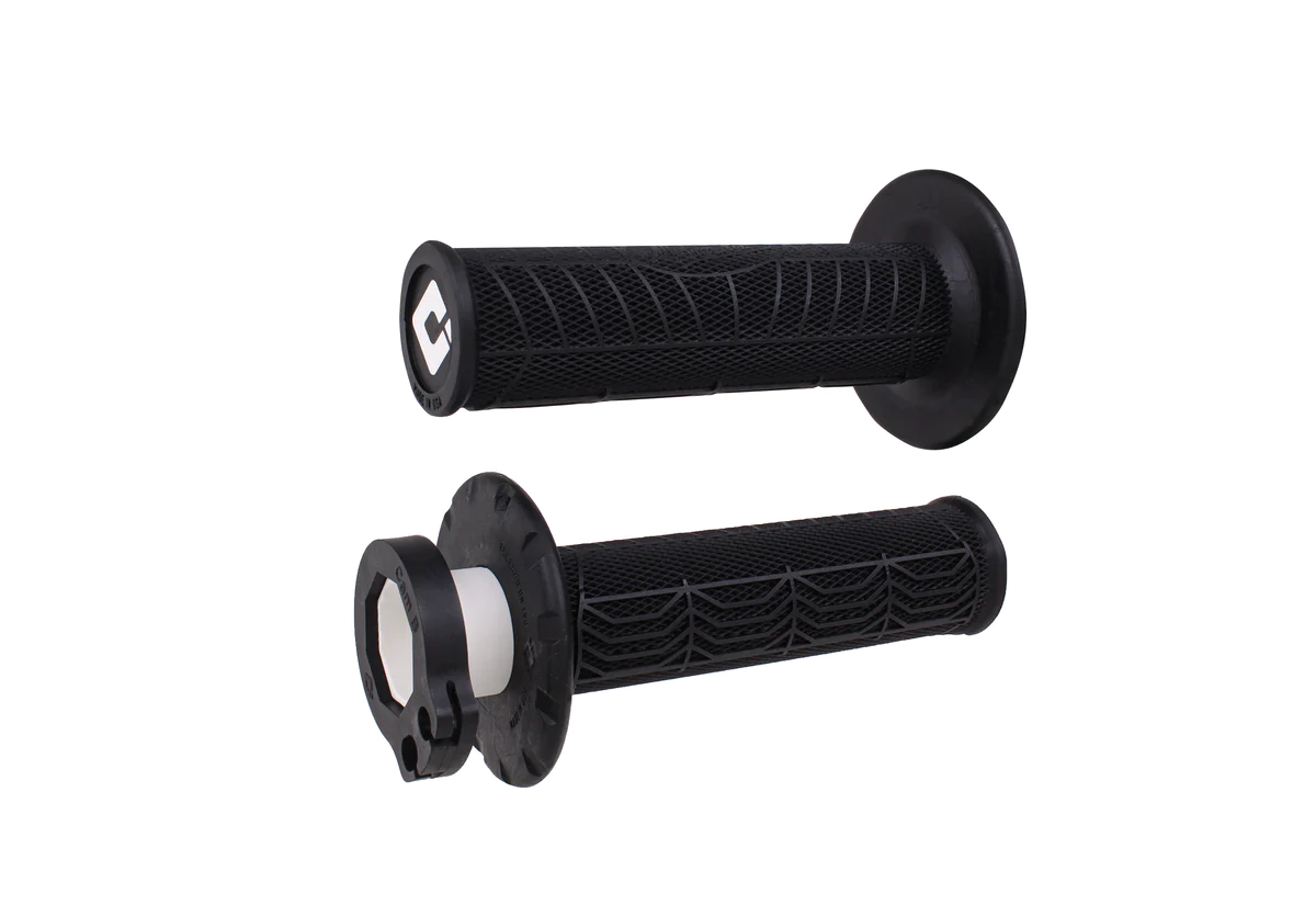 Motokrosové rukojeti - gripy s lock-on systémem ODI / MOTION PRO DIRTCONTROL II  černé - pár