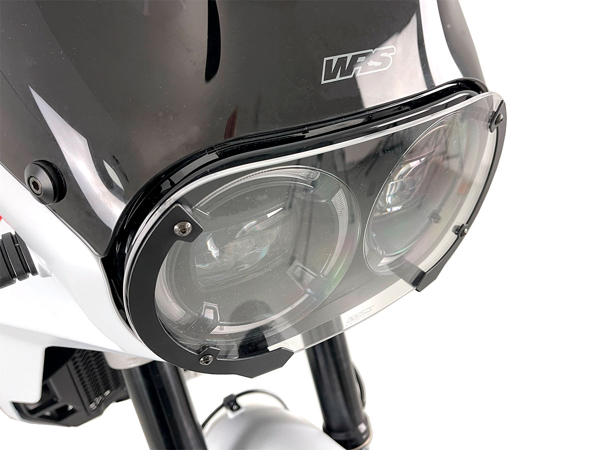Ochranné plexi světlometu motocyklu WRS WRS HEADLIGHT PROTECTION pro  DUCATI DESERT X 2022-2023