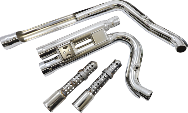 Kompletní výfuk Cobra 909 2-into-2 pro Harley Davidson FXD rok 2012-2017 barva chromová