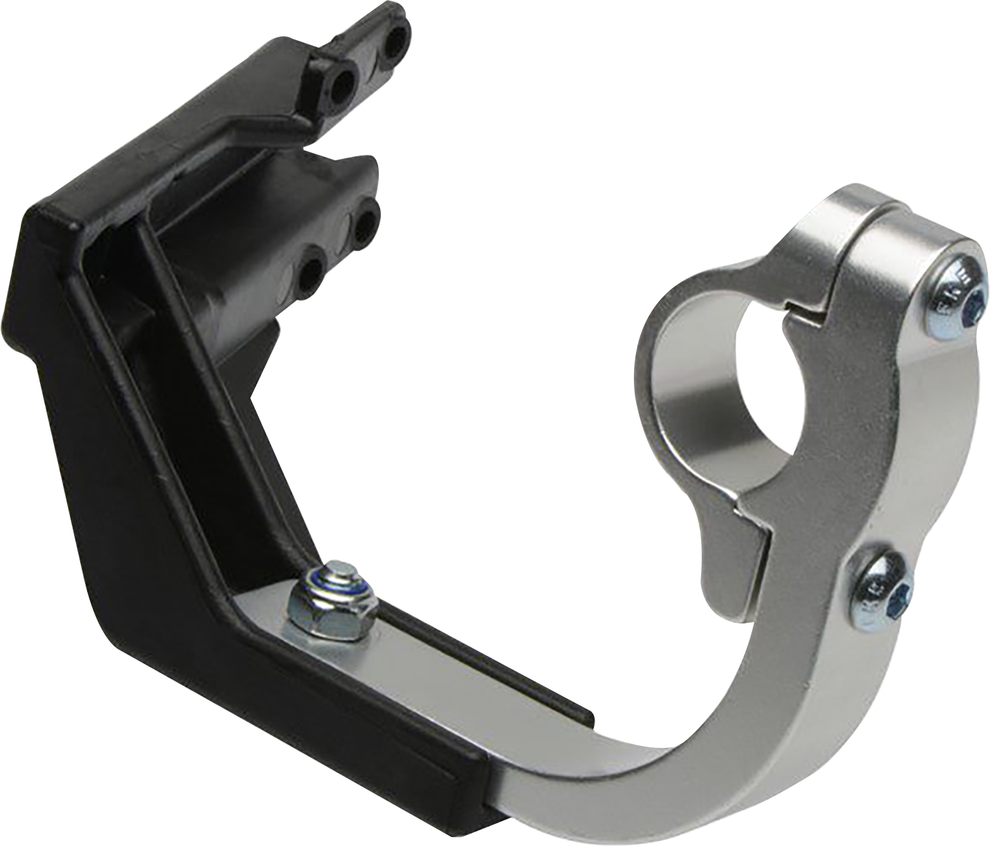 A Univerzální jednobodová montážní sada ke krytům páček BARKBUSTERS HARDWARE KIT CLAMP pro rovná 22mm (7/8″) řídítka, pár  
