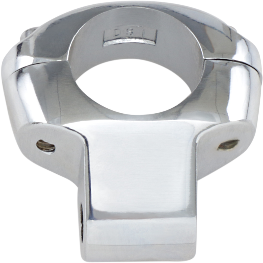 Držák zpětného zrcátka na řidítka motocyklu DRAG SPECIALTIES MILLER'S MIRROR CLAMP vnitřní průměr 1" ( 25,4 mm ),barva chrom, 1 kus