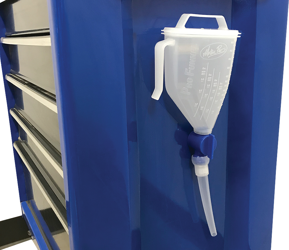 Trychtýř s ventilem MOTION PRO FUNNEL PRO GRADUATED kapacita 1000 ml
