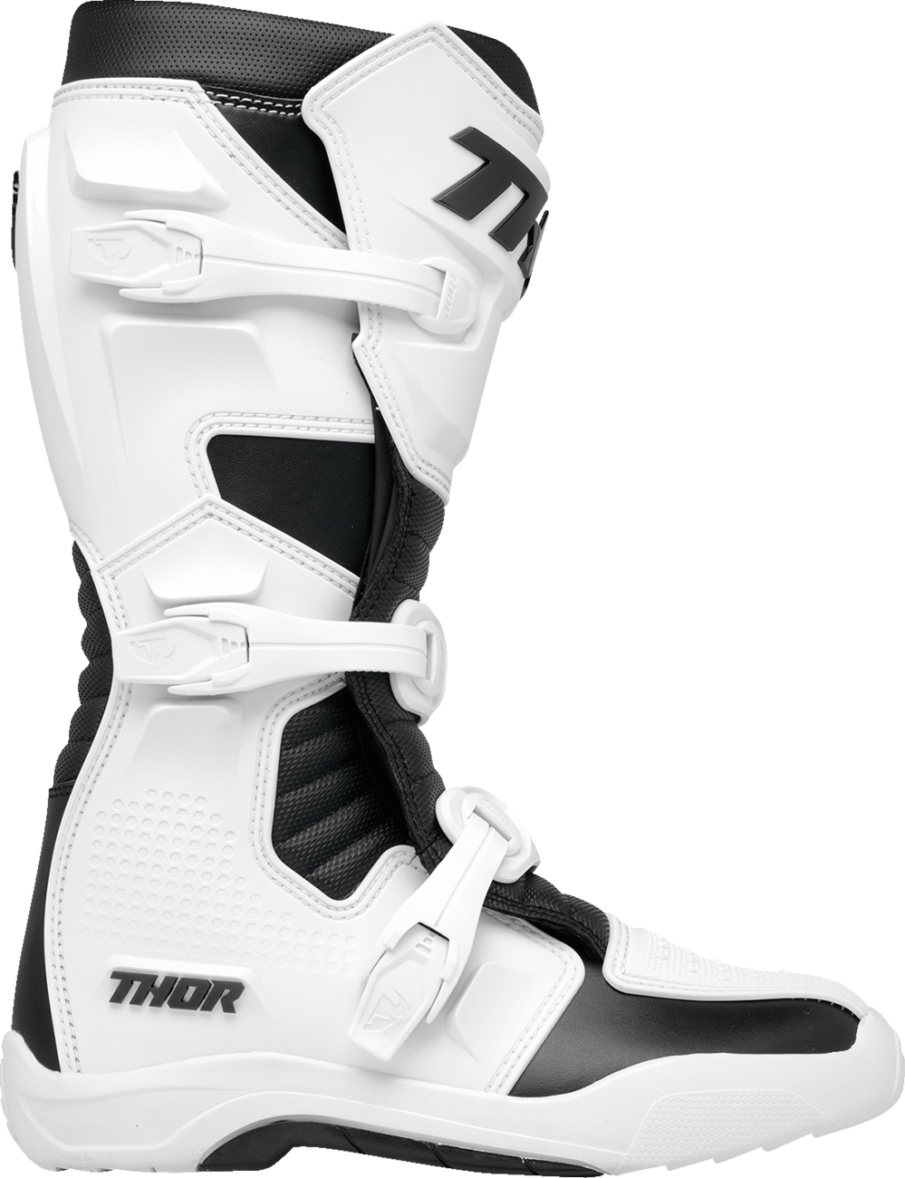 Motokrosové boty / MX boty, boty na motocross THOR BLITZ XR MX BOOTS barva bílá/černá - pár