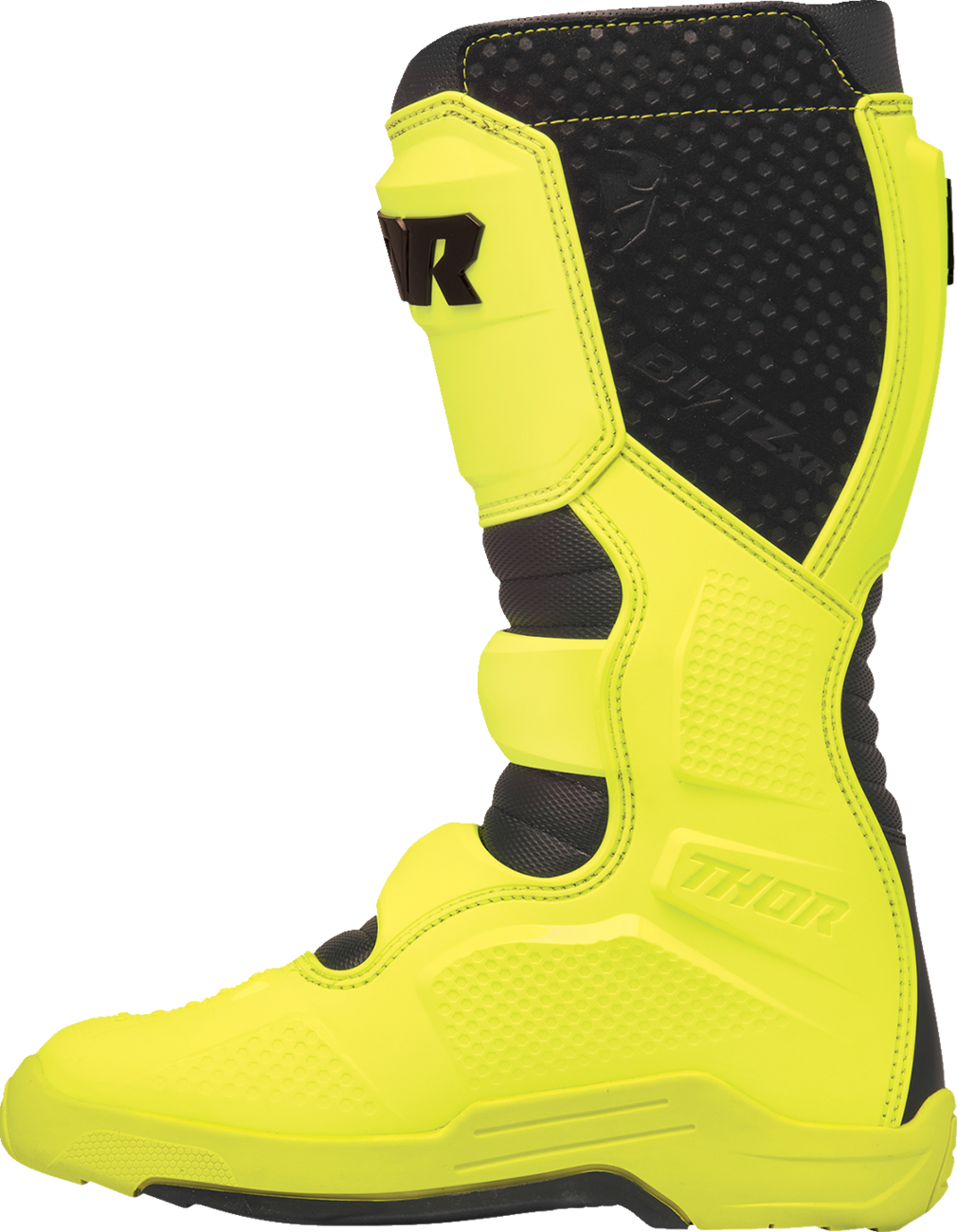 Motokrosové boty / MX boty, boty na motocross THOR BLITZ XR MX BOOTS barva acid/černá - pár