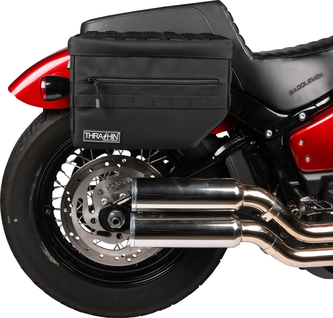 Motocyklové textilní podsedadlové brašny THRASHIN SUPPLY CO ESCAPE SADDLEBAG V2 objem 18 litrů, pár
