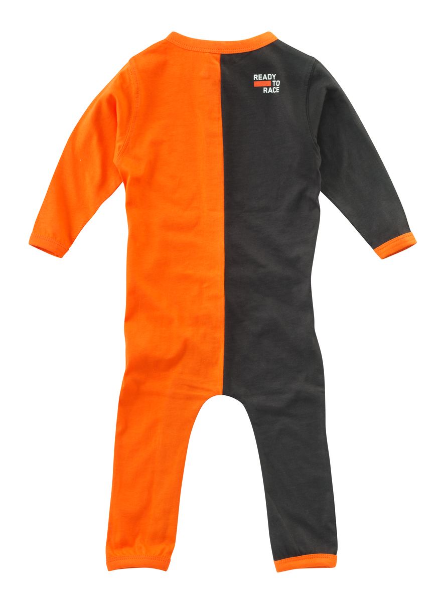 Dětské pyžamo - body - overal KTM BABY RADIUS PYJAMA barva černá/oranžová