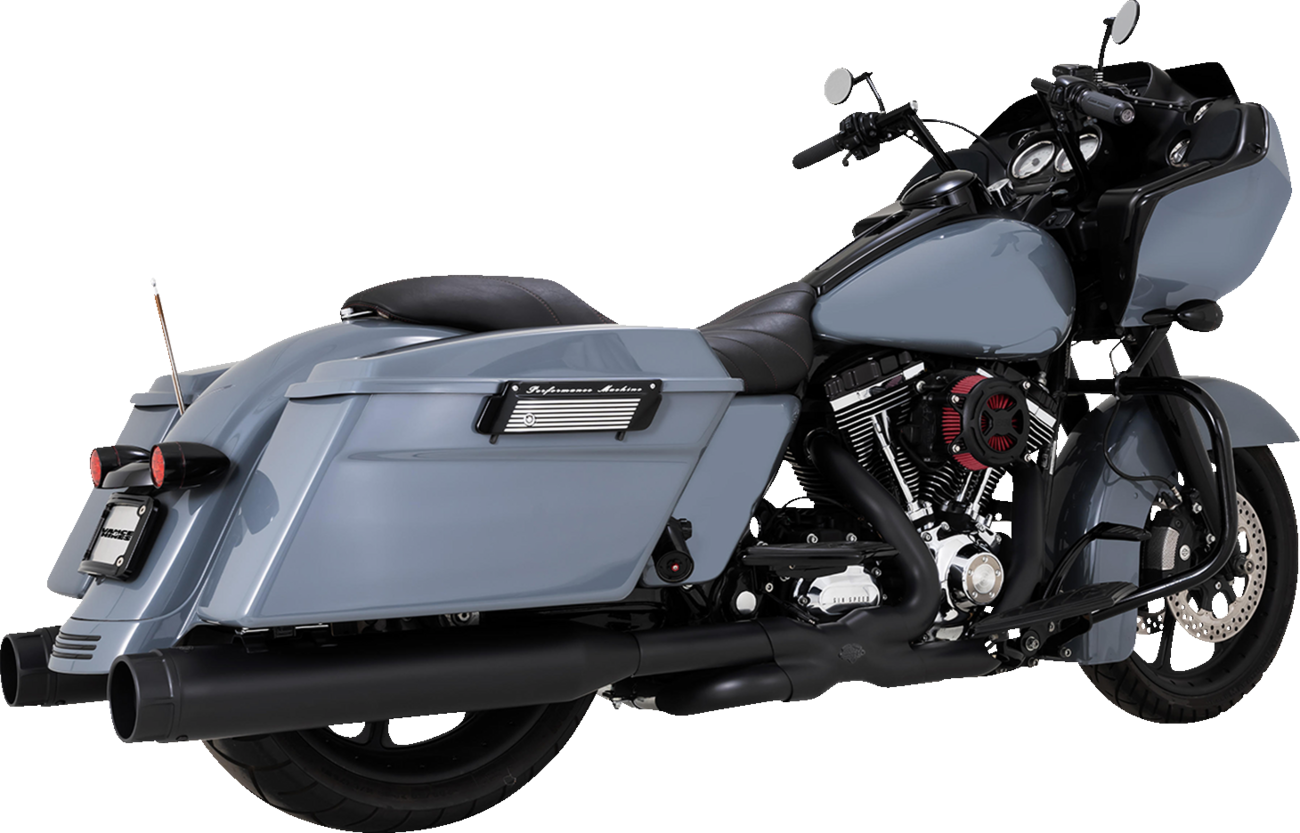 Výfuk VANCE & HINES POWER DUALS pro HARLEY DAVIDSON TOURING rok 2009-2016 viz popis, barva černá