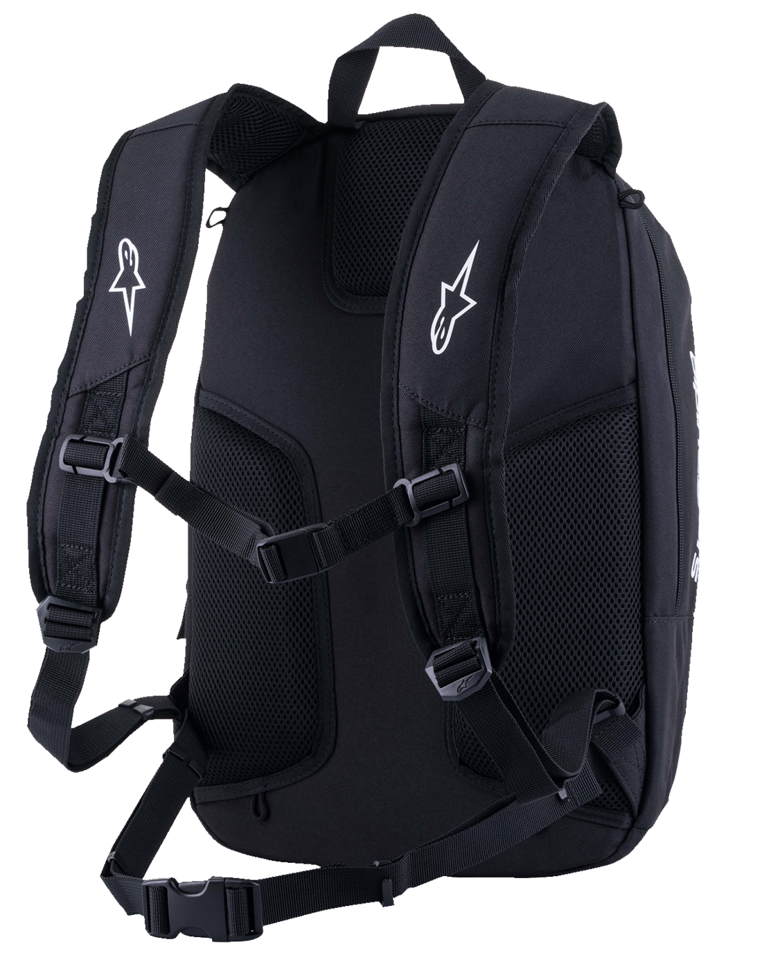 Textilní batoh ALPINESTARS BACKPACK CHARGER V2 černá/šedá, objem 18 litrů 