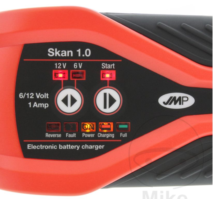 Nabíječka baterií JMP SKAN 1.0 6/12V 1A, pro baterie od 2 Ah do 40 Ah