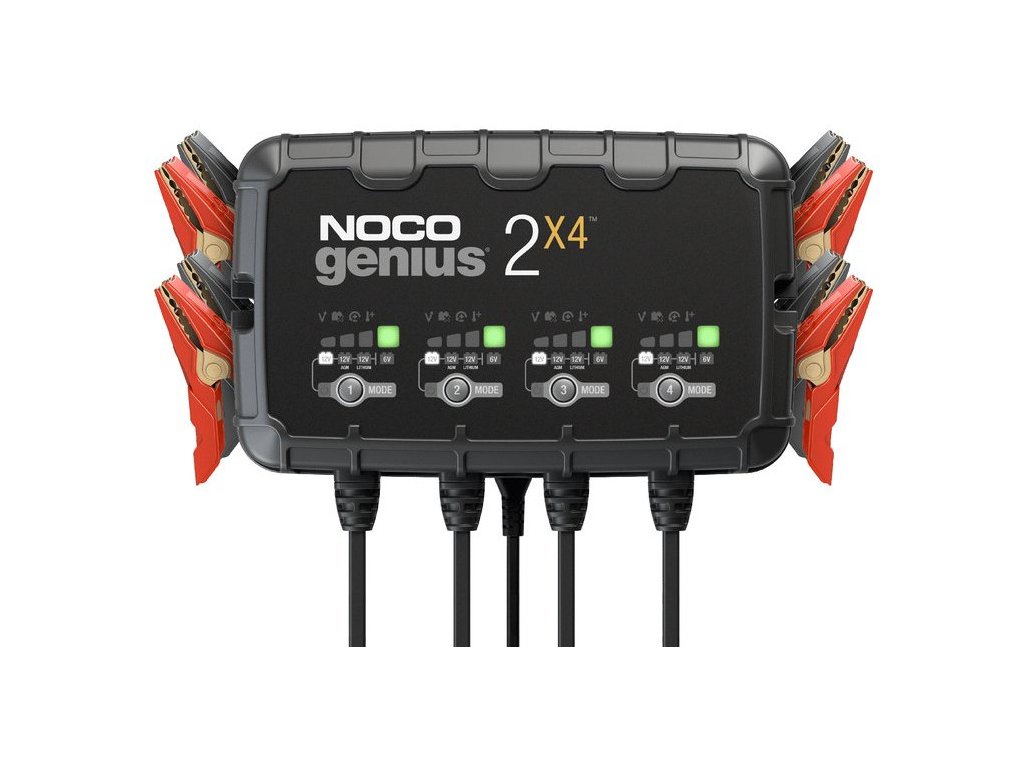 Nabíječka baterií - akumulátorů NOCO 2X4 6/12V 4X 2A