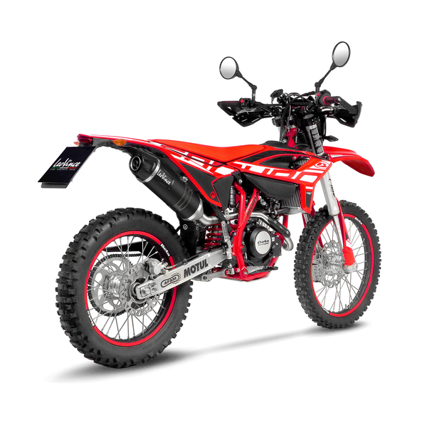 Koncovka výfuku LeoVince LV One Evo Stainless Steel Slip-On pro BETA RR 125 LC CBS 21-23 černá  