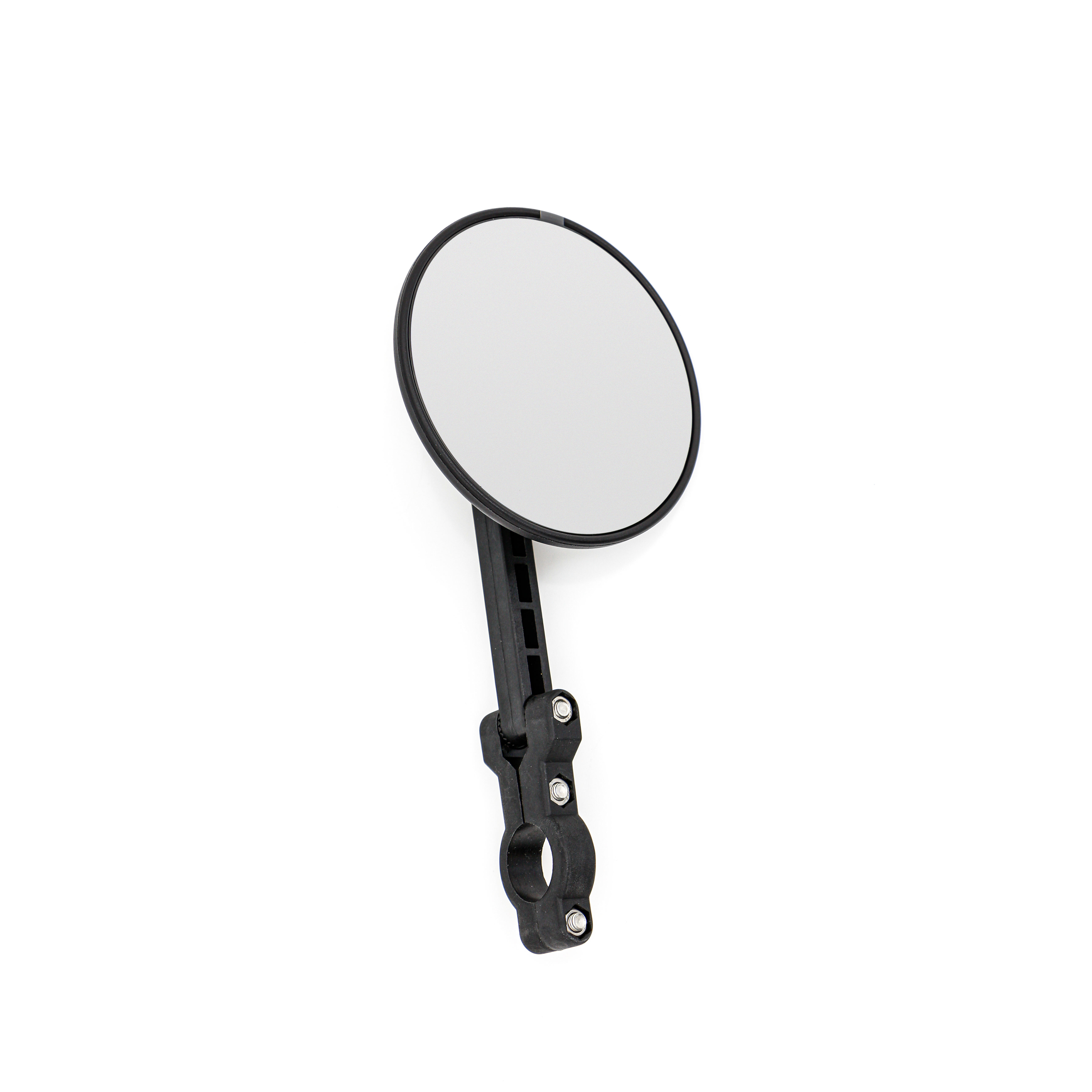 Zpětné zrcátko motocyklu DAYTONA D-MIRROR-18 ROUND 80917, barva černá, 1 kus