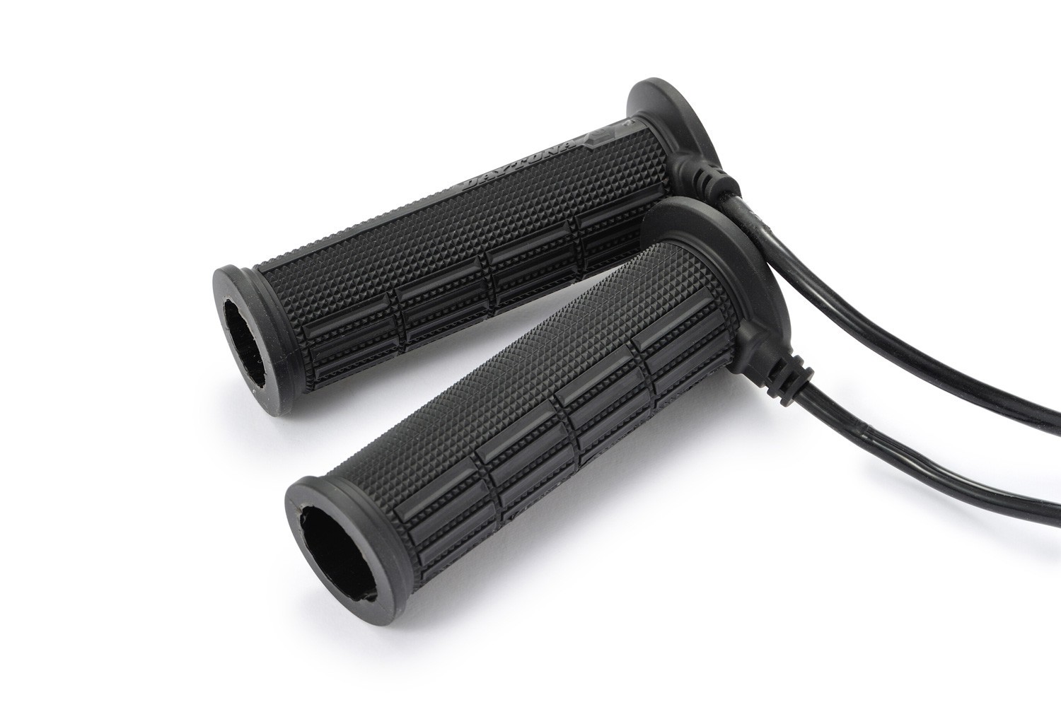 Vyhřívané gripy / rukojeti motocyklu DAYTONA HEATED GRIPS 4-LEVEL 88640 pro průměr 22,2 mm, délka 120 mm, otevřené konce, pár