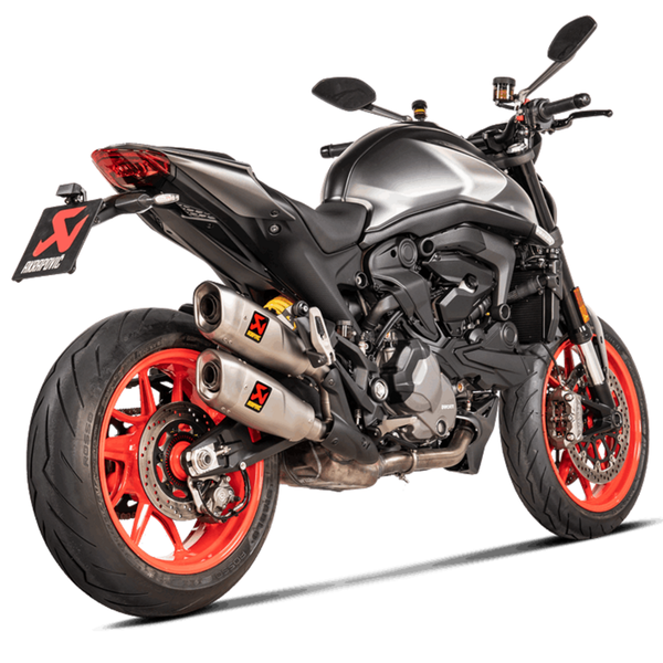 Koncovka výfuku motocyklu AKRAPOVIČ SLIP-ON SERIES MUFFLERS pro DUCATI Monster 937 21-23 