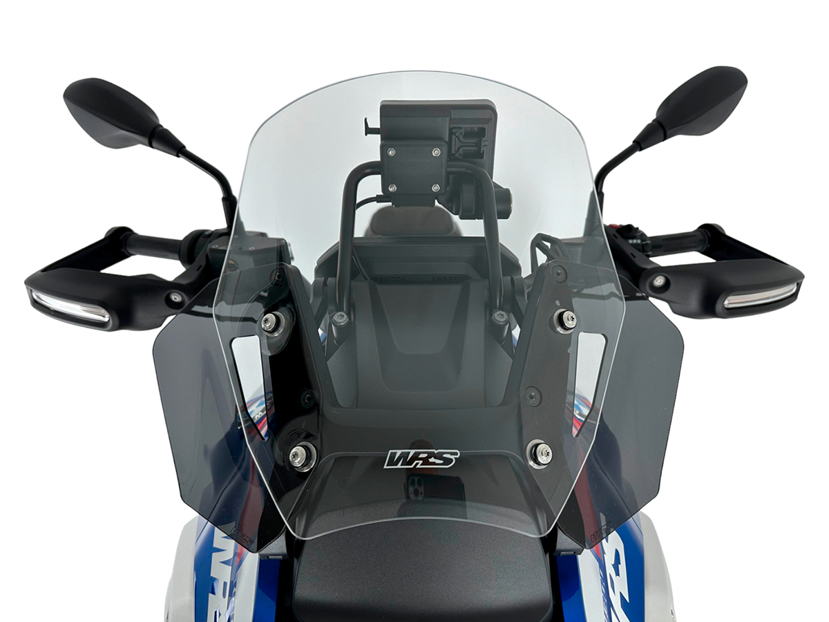 Deflektory motocyklu WRS pro BMW R 1300 GS ABS rok 2024 barva tmavě kouřová, pár