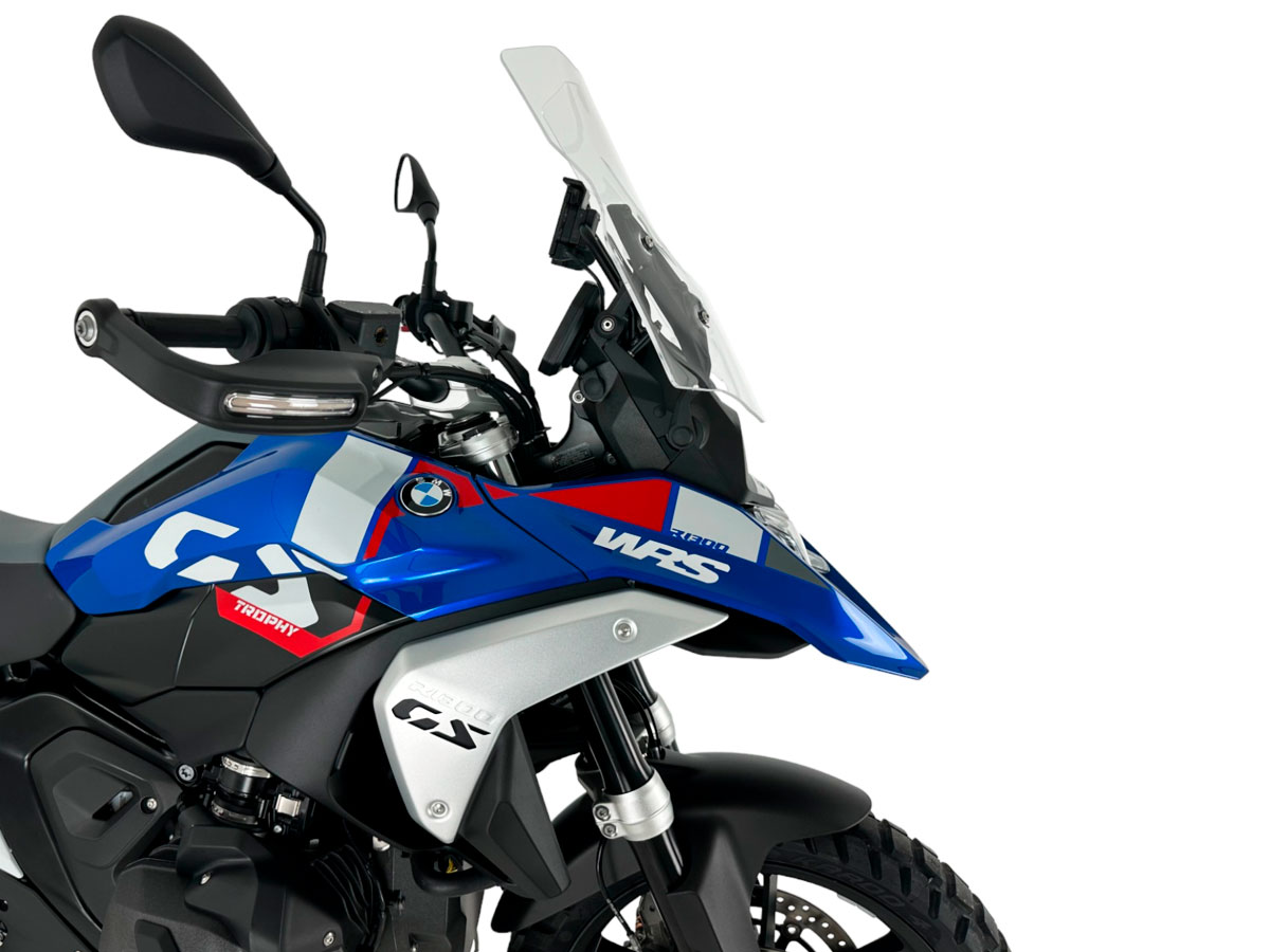 Plexi motocyklu WRS TOURING PLUS pro BMW R 1300 GS ABS rok 2023-2024 barva čirá