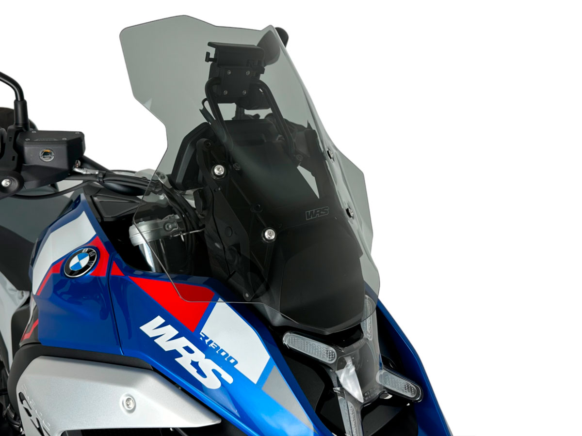 Plexi motocyklu WRS TOURING PLUS pro BMW R 1300 GS ABS rok 2023-2024 barva kouřová