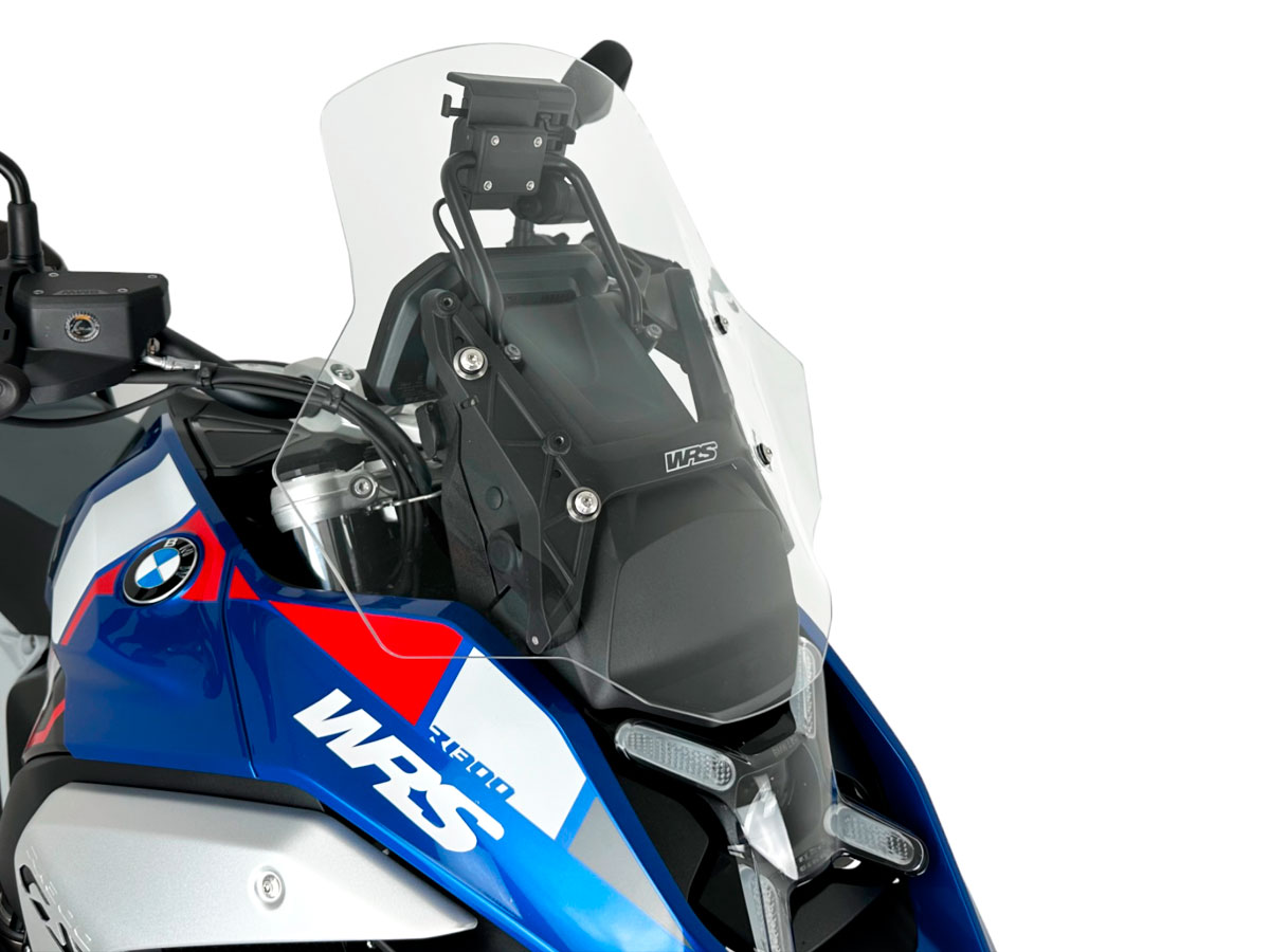 Plexi motocyklu WRS STANDARD PLUS pro BMW R 1300 GS ABS rok 2023-2024 barva čirá