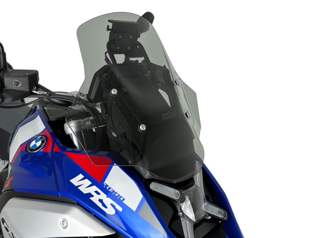 Plexi motocyklu WRS STANDARD PLUS pro BMW R 1300 GS ABS rok 2023-2024 barva kouřová
