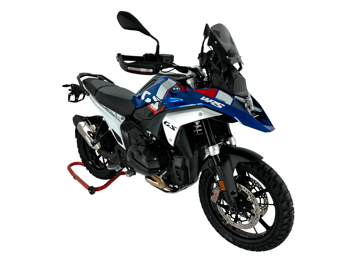 Plexi motocyklu WRS SPORT pro BMW R 1300 GS ABS rok 2023-2024 barva tmavě kouřová
