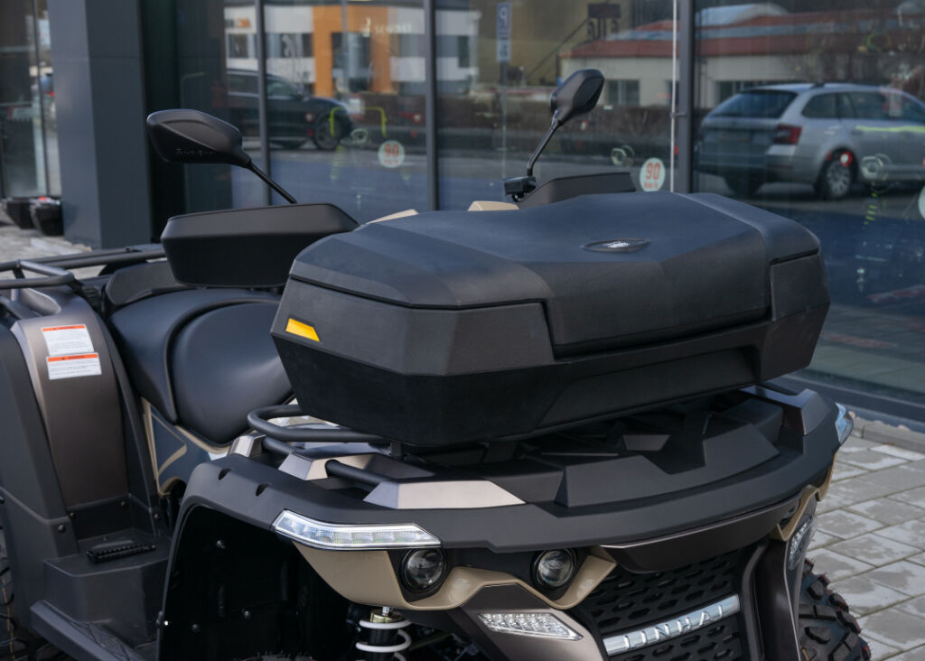Velký uzamykatelný přední box na čtyřkolku SHARK ATV FRONT BOX 6600, 66L, 88 X 42 X 24 CM, objem 66 litrů  