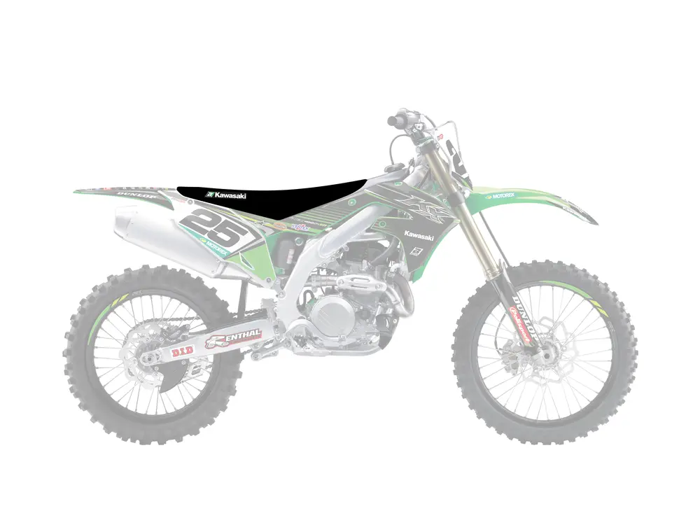 Potah sedla BLACKBIRD RACING Zebra pro KAWASAKI KX 250 rok 2021-2023