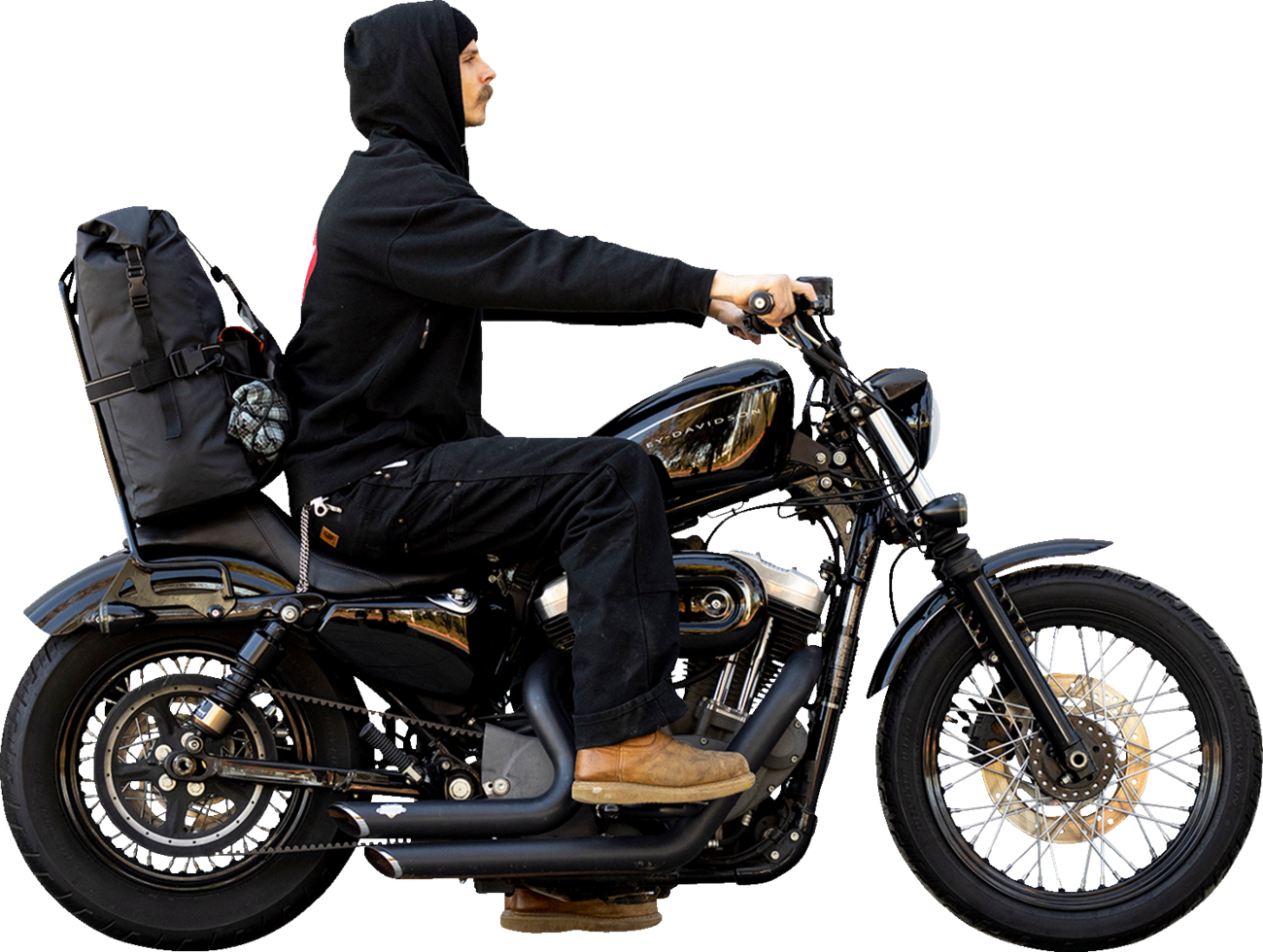 Motocyklová brašna / batoh BILTWELL BAG 3016-01 EXFIL 60 GENERACE 2 barva černá
