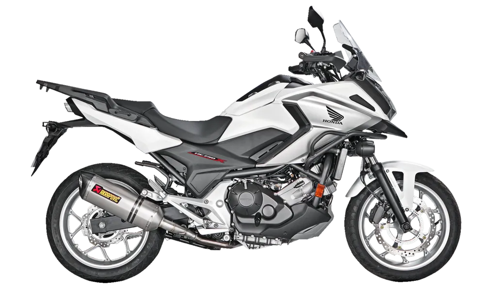 Koncovka výfuku motocyklu AKRAPOVIČ SLIP-ON SERIES MUFFLERS pro HONDA NC 700 / 750S rok 2012-2020 homologovaná