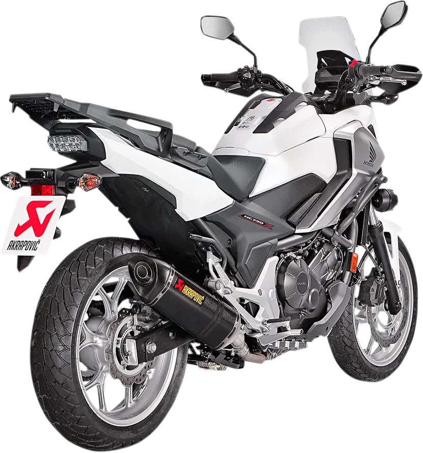 Koncovka výfuku motocyklu AKRAPOVIČ SLIP-ON SERIES MUFFLERS pro HONDA NC 700 / 750 X rok 2012-2020 homologovaná