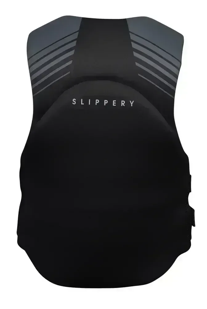 Pánská vesta pro vodní sporty SLIPPERY SURGE VEST černá/šedá velikost XS