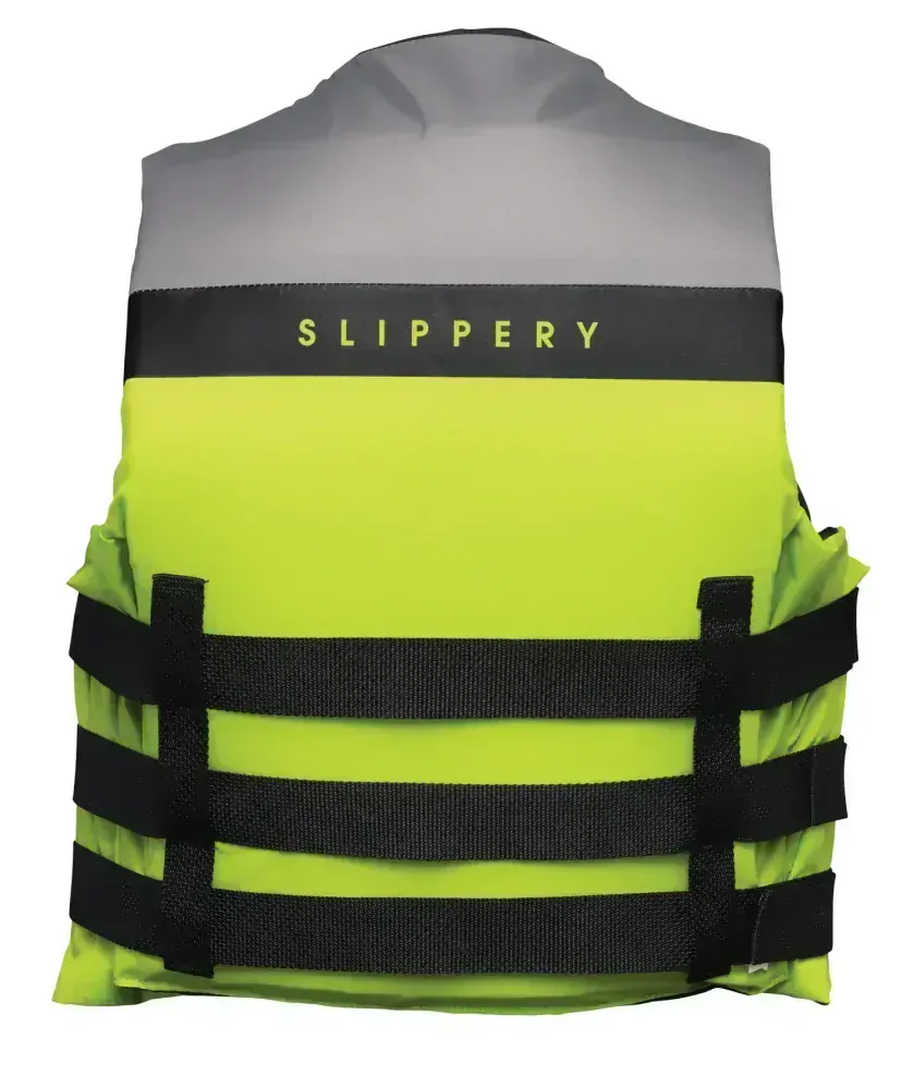 Pánská vesta pro vodní sporty SLIPPERY HYDRO VEST černá/lime velikost XS