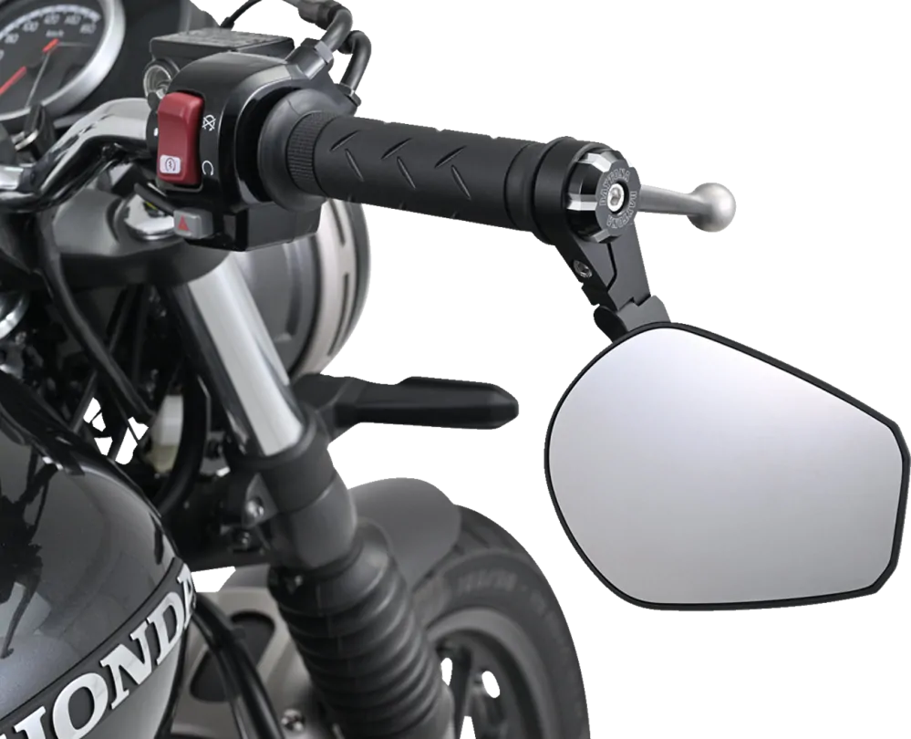 Závaží do motocyklových řídítek DAYTONA BAR END "W" barva černá, pár