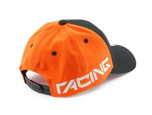 Dětská kšiltovka / čepice KTM RED BULL TEAM CURVED CAP OS oranžová/černá,  prohnutý kšilt