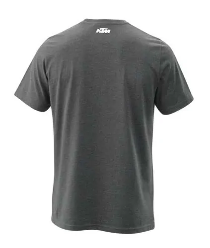 Pánské triko s krátkým rukávem KTM CAMO TEE DARK GREY MELANGE