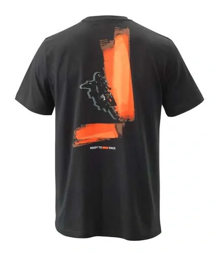 Pánské triko s krátkým rukávem KTM BEAST TEE černá/oranžová