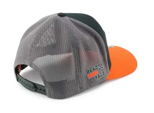 Pánská čepice - kšiltovka KTM OUTLINE TRUCKER CAP černá/oranžová/šedá