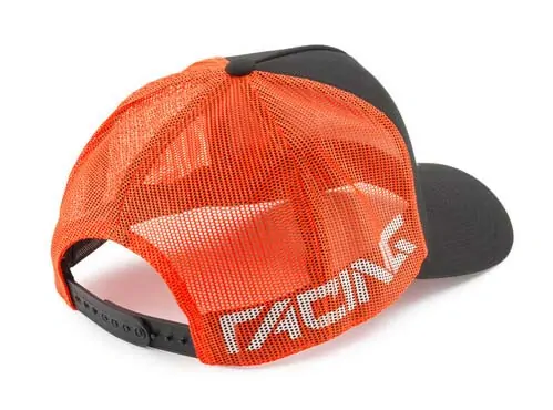Pánská čepice - kšiltovka KTM TEAM TRUCKER CAP černá/oranžová, prohnutý kšilt